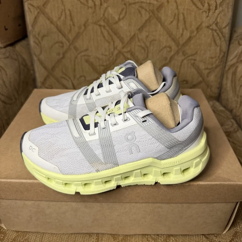 On Cloudgo Frost Hay 55.98232 Women's Size 6 Running Shoes Sneakers